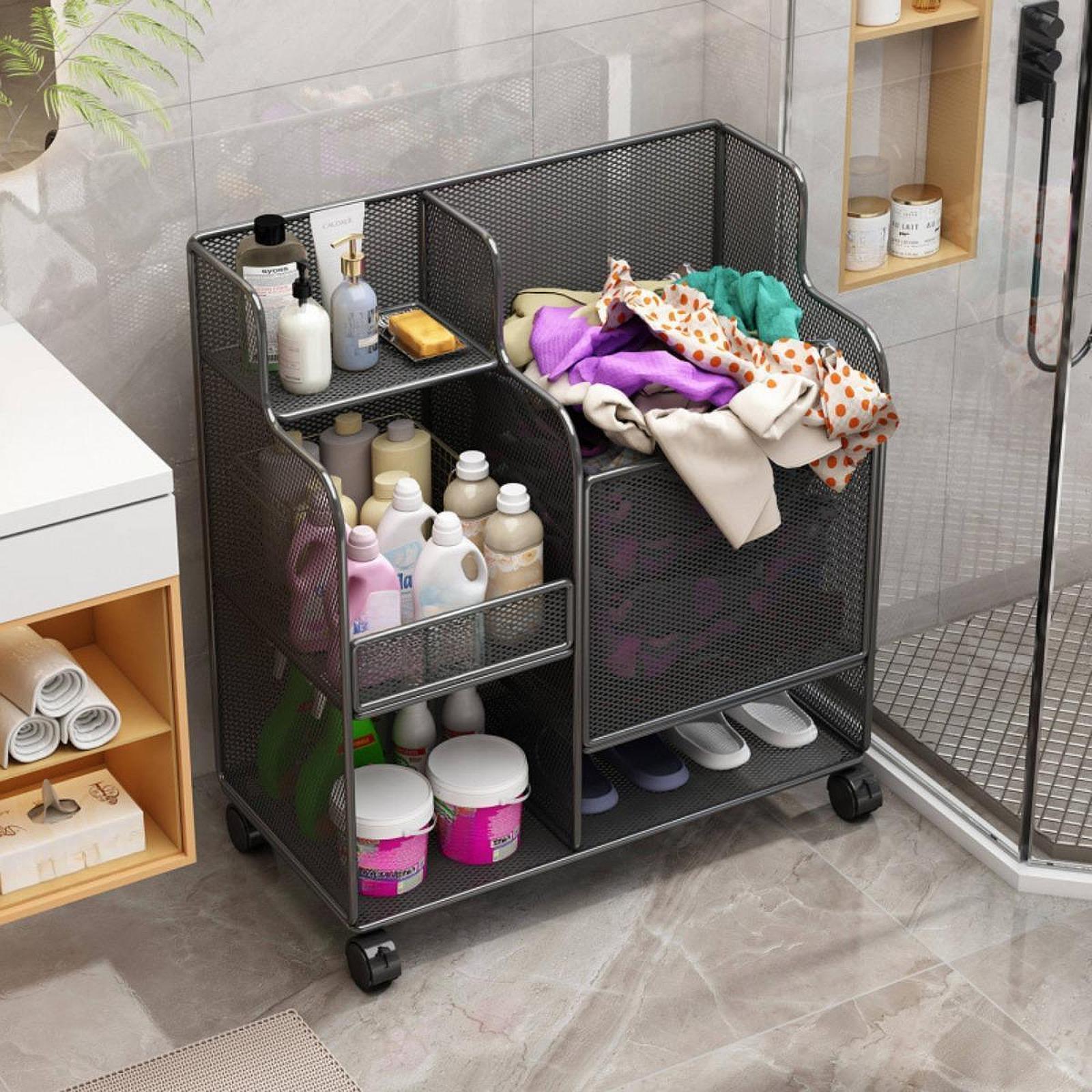 Home Gym Yoga Mat Storage - 바퀴 달린 대용량 스포츠 용품 보관