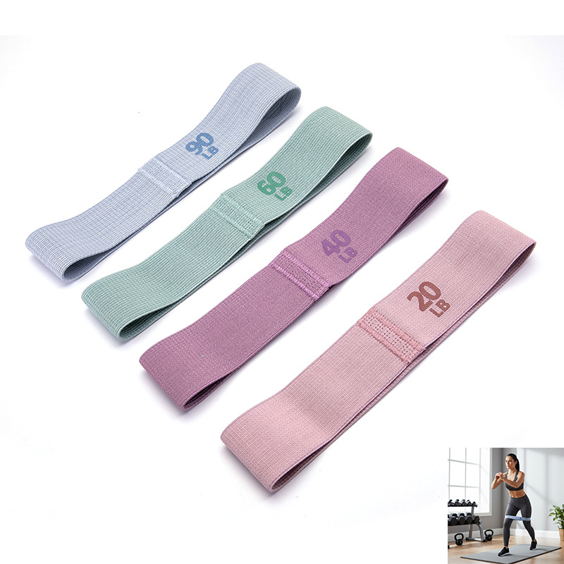 Home Gym Leg Extension - 크로셰 논슬립 요가 저항 밴드 글루트