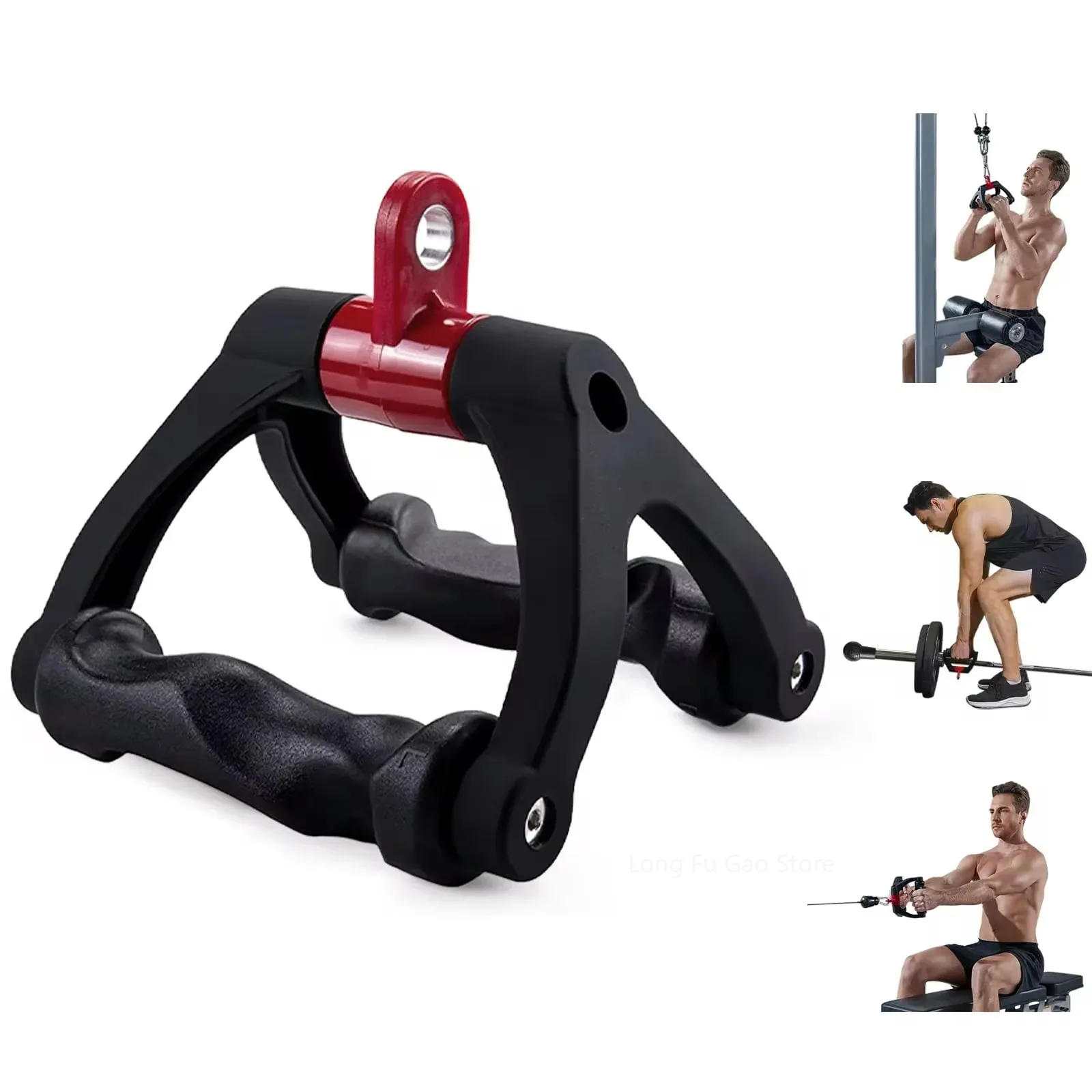 Preacher Curl Pad - 인체공학적 V자형 로잉 바 360 °