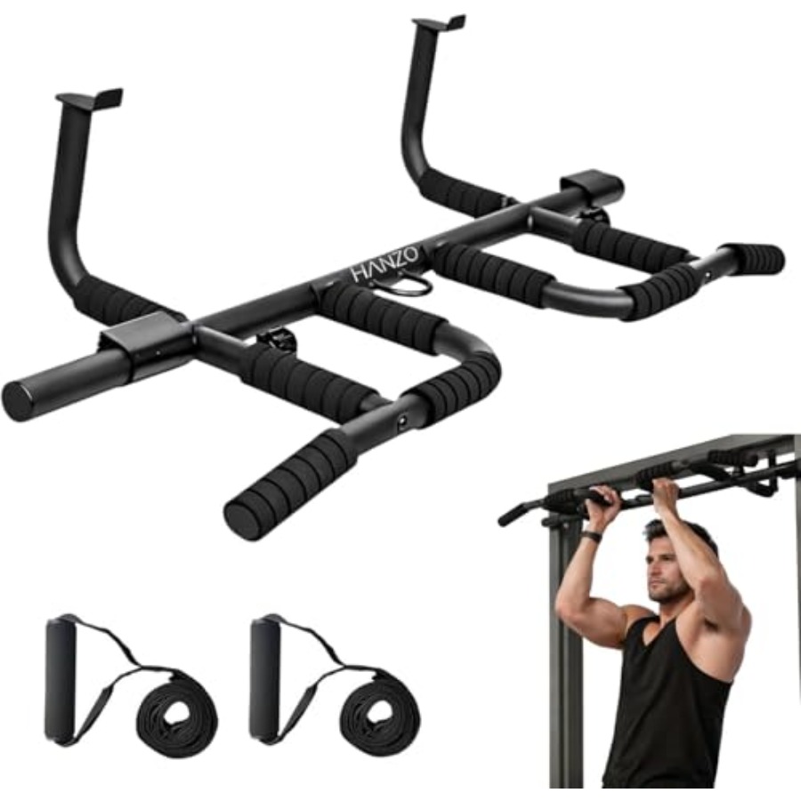 Home Gym Multi - 도어웨이 풀업 바 세트 (서스펜션 스트랩