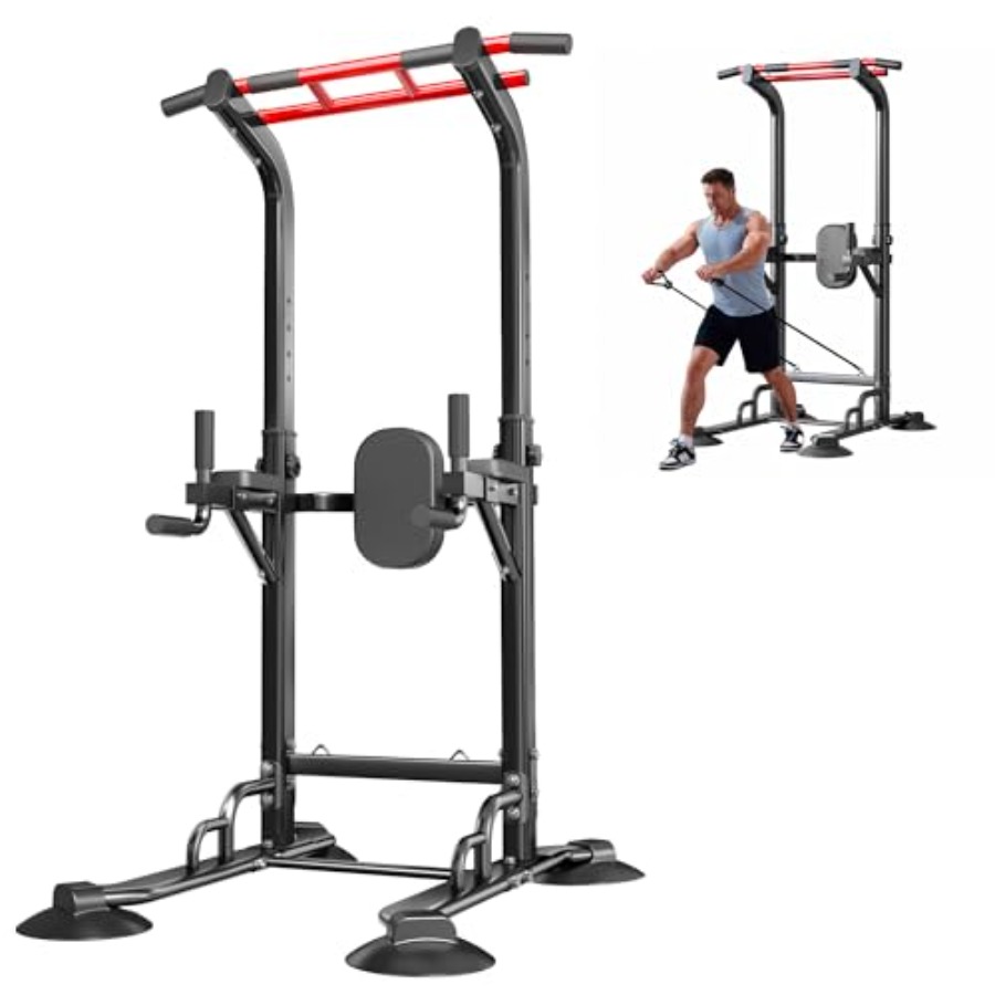Home Gym Multi - 홈짐 풀업 바 스테이션: 스틸 블랙