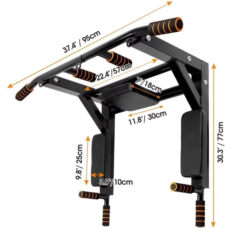 Home Gym Multi - 실내용 벽걸이 풀업바, 다기능 실내 홈짐