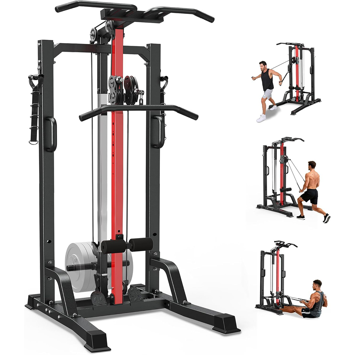 푸부 홈짐 머신 - 랫풀다운, 로우&백 운동을 위한 하 - Home Gym Lat Pulldown 리뷰 및 가격