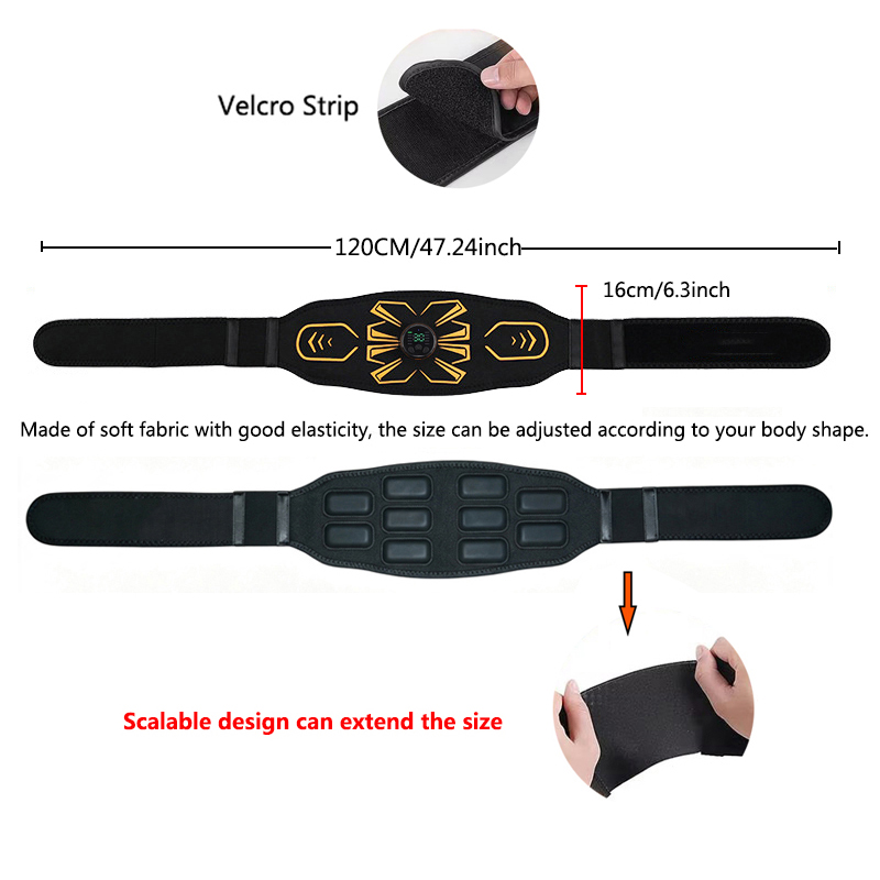 스마트 복근 운동기구 허리 복부 토닝 벨트 바디 마사지 - Home Gym Garden 리뷰 및 가격