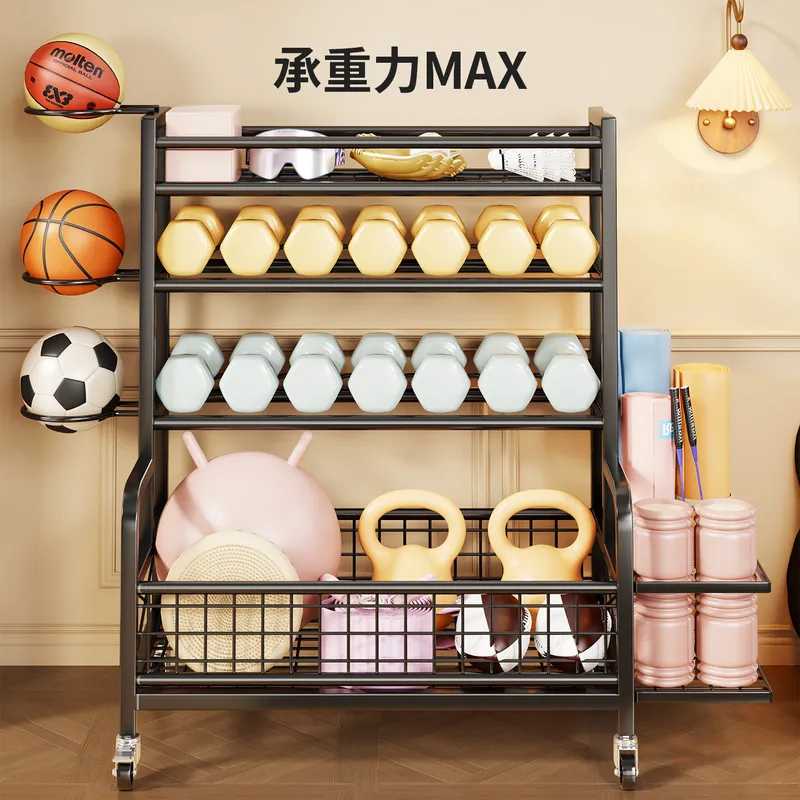 덤벨, 케틀벨, 요가 매트 등을 보관할 수 있는 고강도 - Home Gym Yoga Mat Storage 리뷰 및 가격
