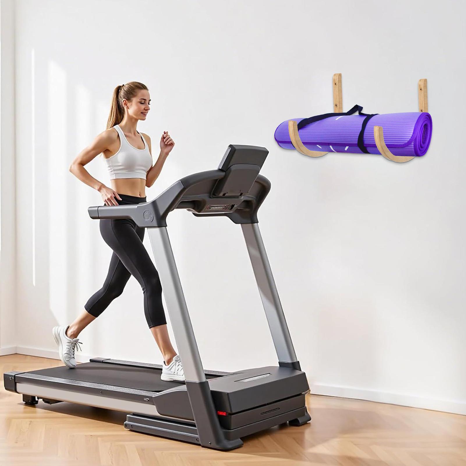 요가 매트 정리대 2개 나무 재질 나사 포함 요가 매트 - Home Gym Yoga Mat Storage 리뷰 및 가격