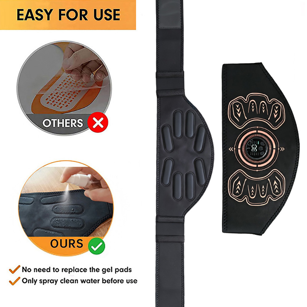 스마트 피트니스 벨트 근육 토너 복근 트레이너 USB  - Home Gym Garden 리뷰 및 가격