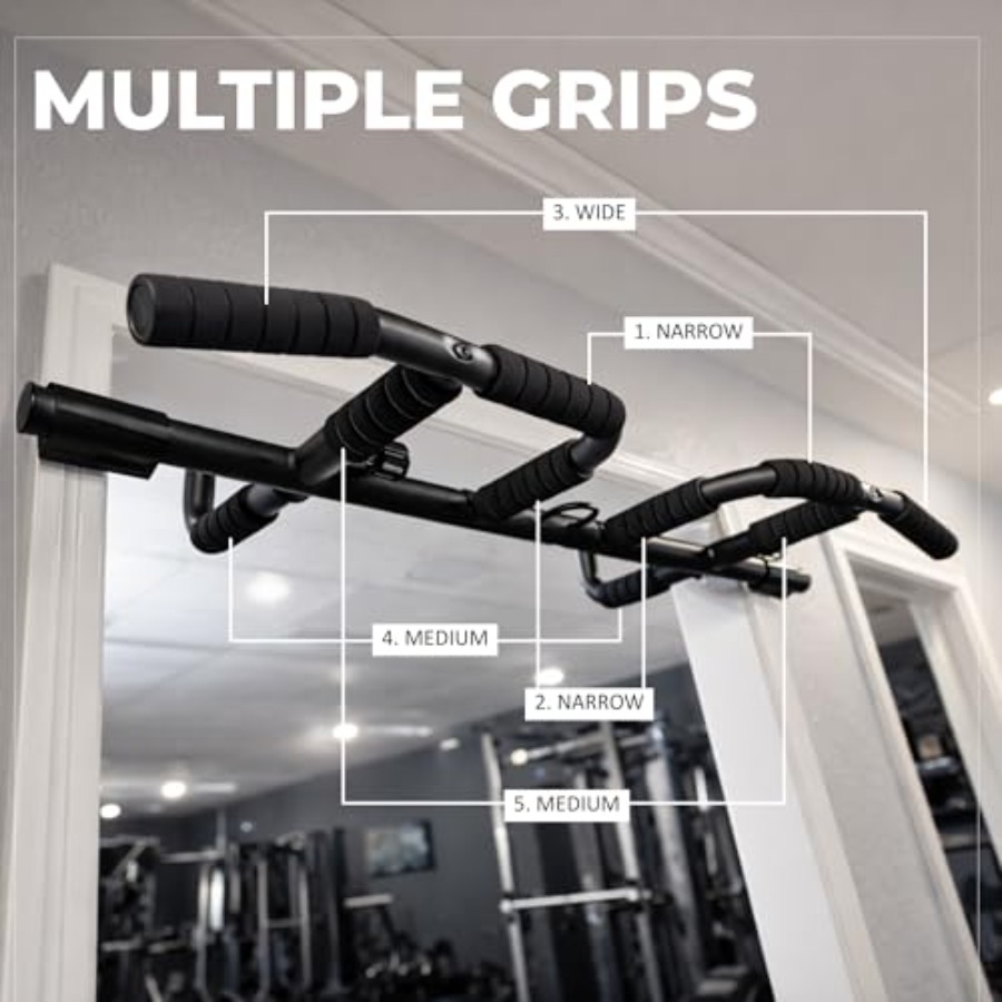 도어웨이 풀업 바 세트 (서스펜션 스트랩 포함) 멀티  - Home Gym Multi 리뷰 및 가격