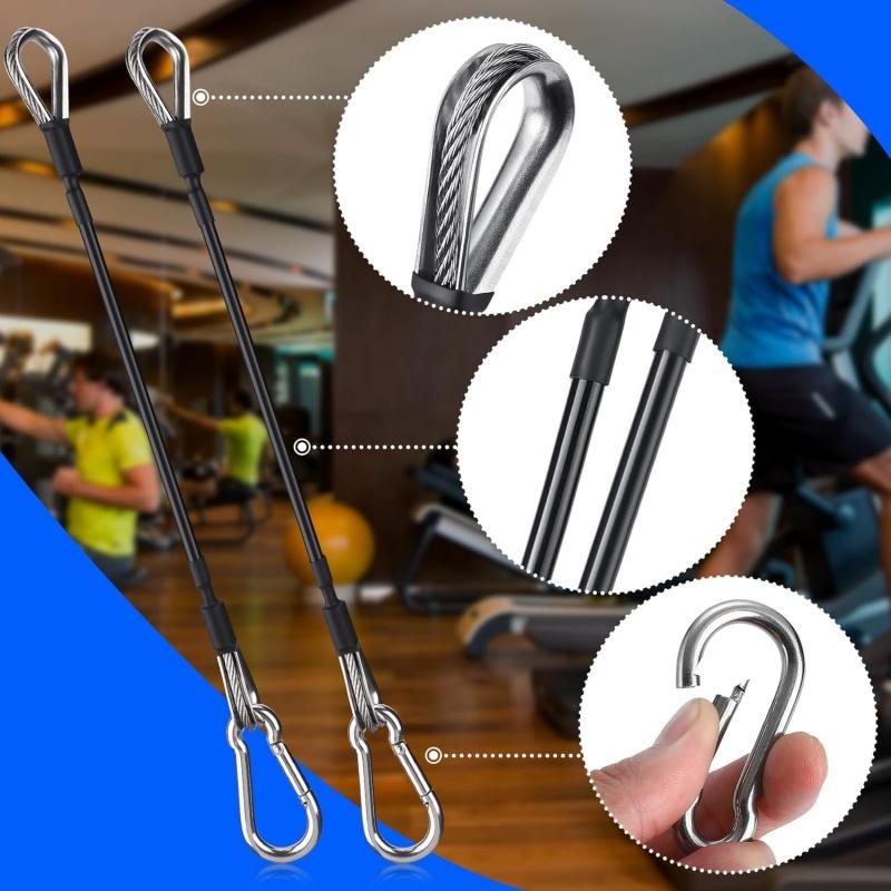 1/2Pcs 체육관 케이블 확장 LAT/Tricep 풀 - Home Gym Leg Extension 리뷰 및 가격