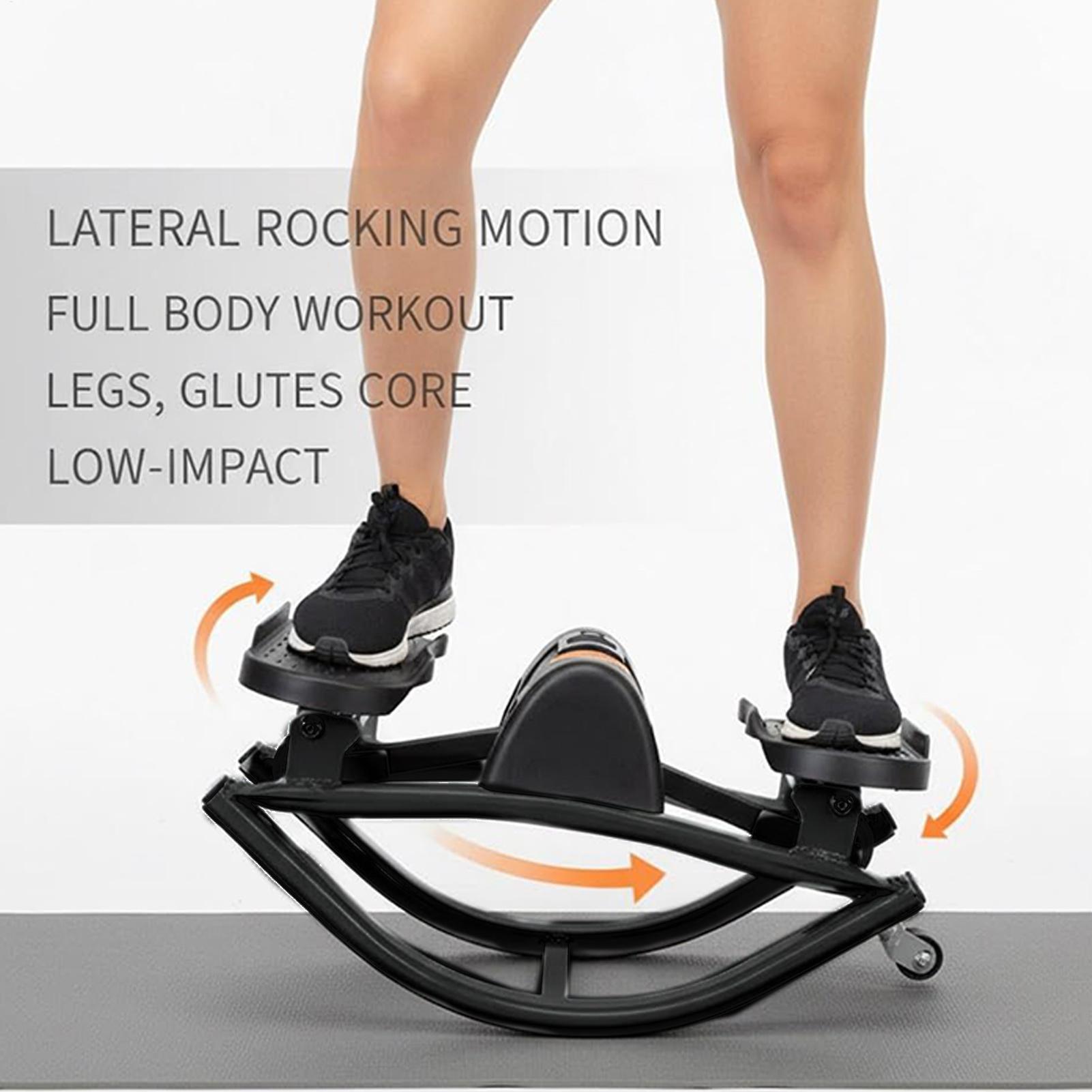 락 스테퍼 운동 기구 휴대용 무소음 측면 스테퍼 머신  - Home Gym Leg Extension 리뷰 및 가격