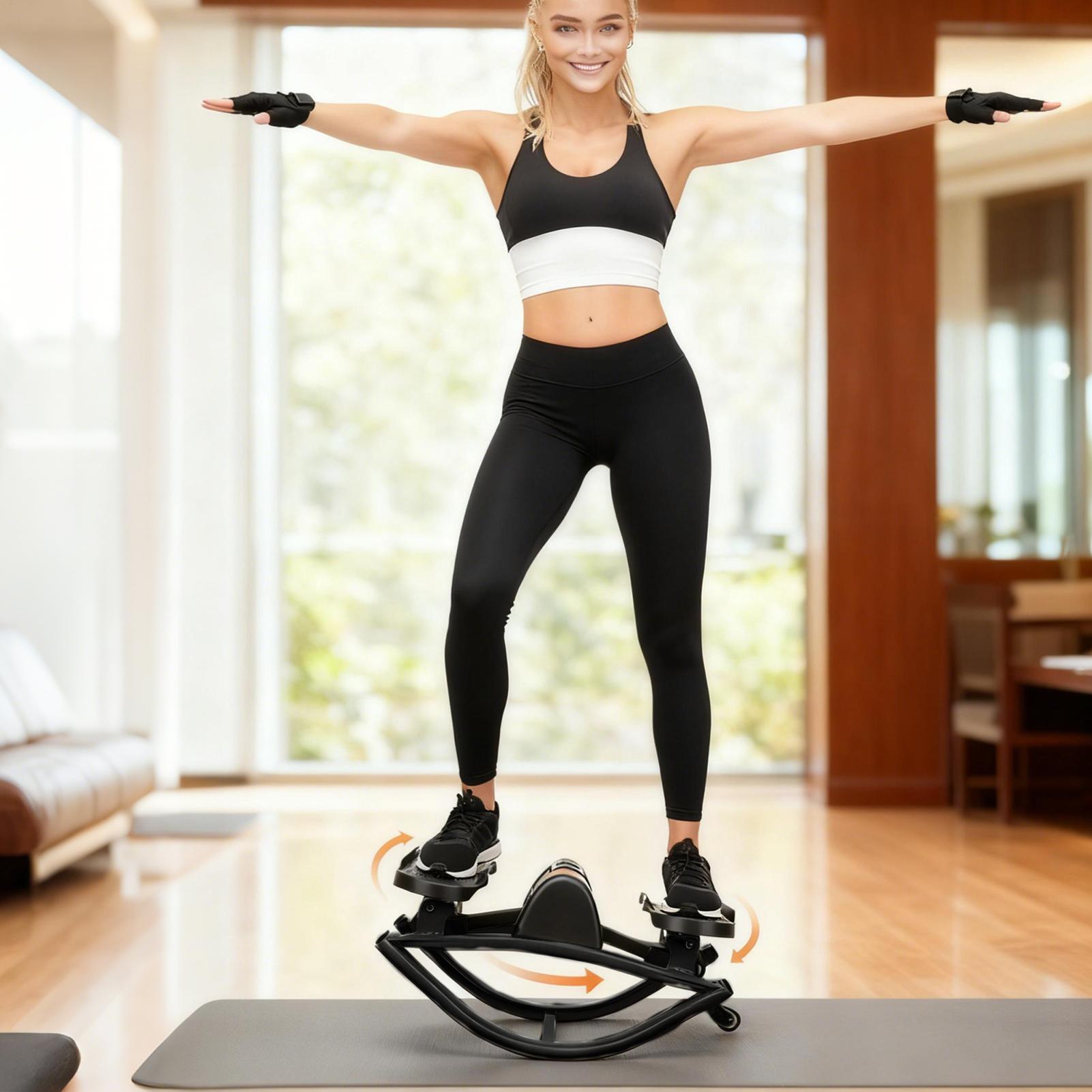 락 스테퍼 운동 기구 휴대용 무소음 측면 스테퍼 머신  - Home Gym Leg Extension 리뷰 및 가격