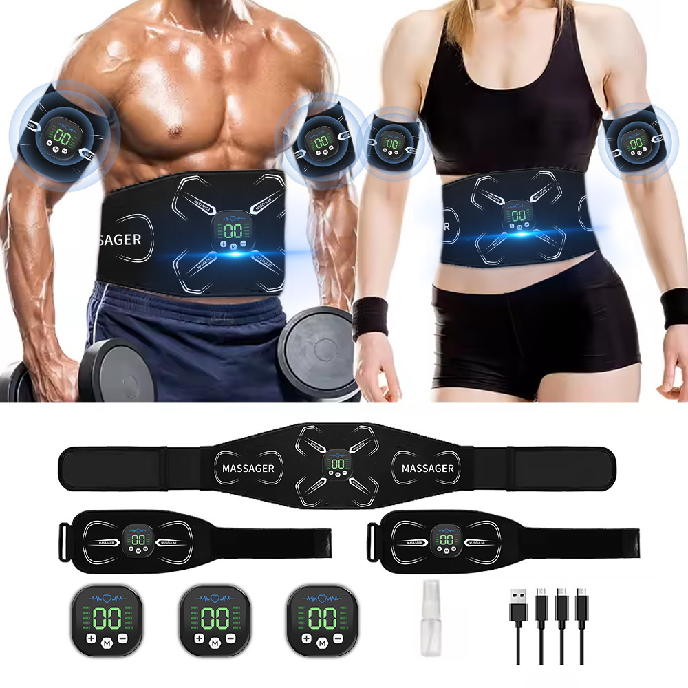 EMS 근육 자극기 복부 트레이너 복근 토너 팔 배 다 - Home Gym Online 리뷰 및 가격